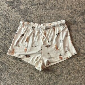 Z Supply Halloween Dog shorts- S